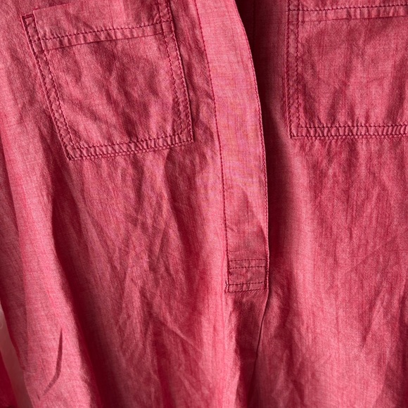 Lands' End Vibrant Red Shirt - Picture 5 of 10